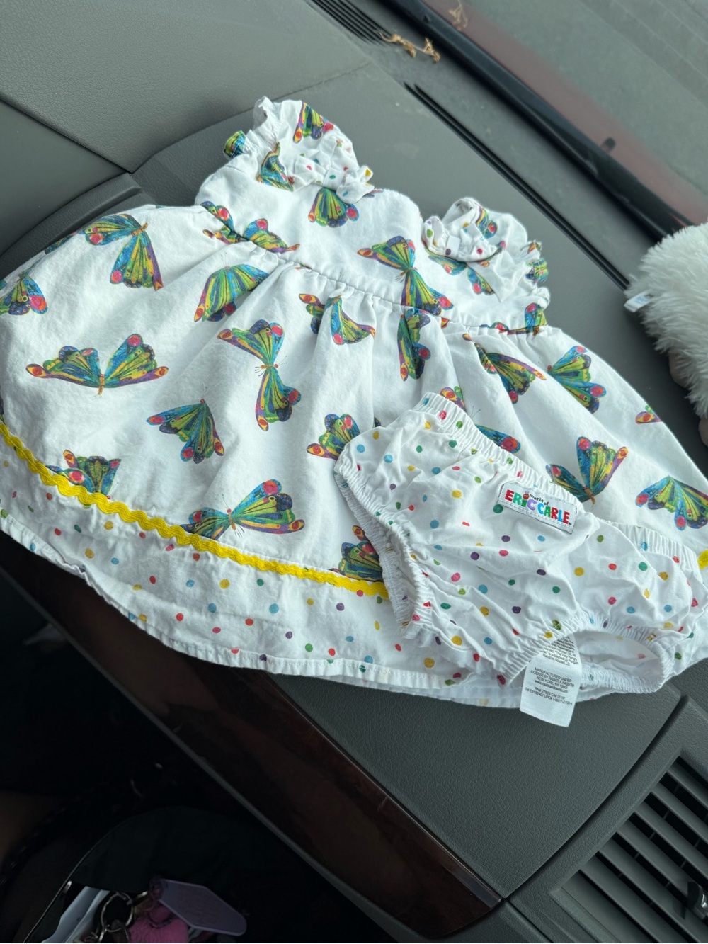 Eric Carle very hungry caterpillar dress